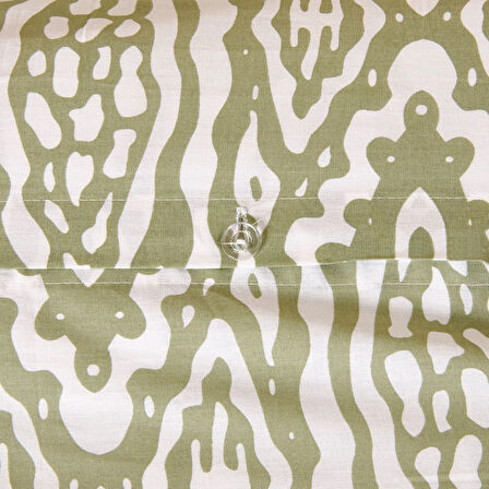 Soft Verda Çift Kişilik Nevresim Takımı - Yeşil