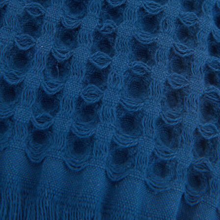 Soft Waffle Mutfak Havlusu - Lacivert - 30x45 cm