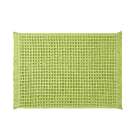 Soft Waffle Mutfak Havlusu - Yeşil - 30x45 cm
