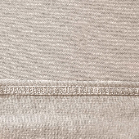Soft Çift Kişilik Lastikli Çarşaf - Bej - 160x200 cm