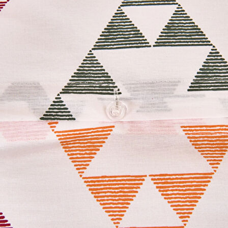 Soft Simbolo Çift Kişilik Nevresim Takımı - Renkli