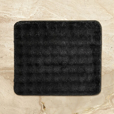 Soft Artos 2'li Banyo Paspası - Antrasit - 60x100 cm + 50x60 cm