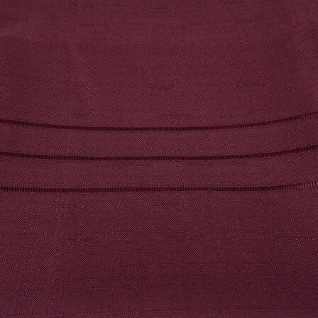 Soft Jakarlı Dokuma Masa Örtüsü - Mürdüm - 160x220 cm