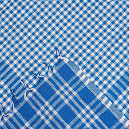 Soft Piknik Örtüsü - Mavi - 165x165 cm