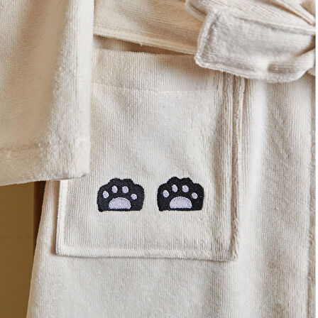 Panda Çocuk Bornoz - 4-6 Yaş