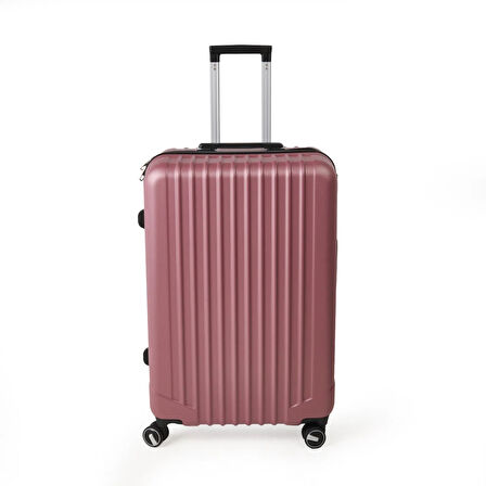 Travel Line Büyük Boy ABS Valiz - Gülkurusu - 76x52x30 cm
