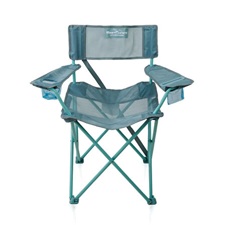 Fileli Kamp Sandalyesi - Mavi - 72x44x78 cm
