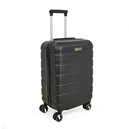 Titan Kabin Boy ABS Valiz - Siyah - 57x37x23 cm