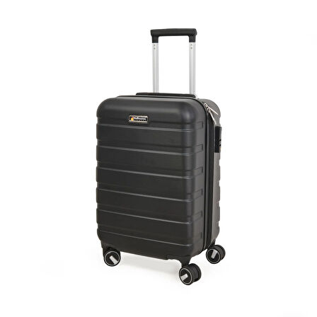 Titan Kabin Boy ABS Valiz - Siyah - 57x37x23 cm