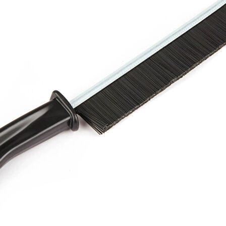 2'li Dar Alan Temizlik Fırçası - Siyah - 22 cm