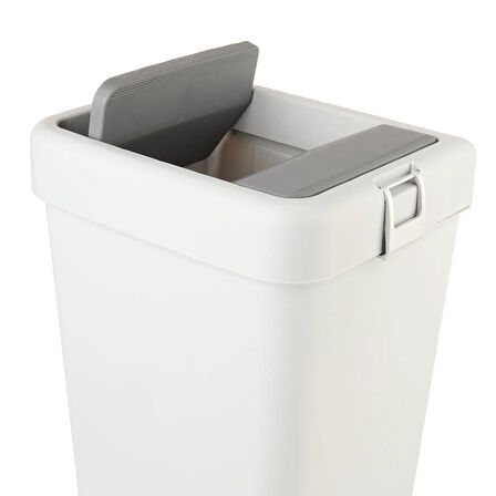 Çöp Kovası - Beyaz - 40 lt