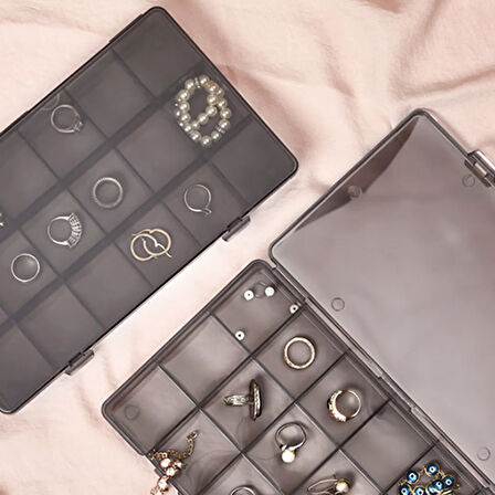 18 Bölmeli Takı Organizeri - Asorti