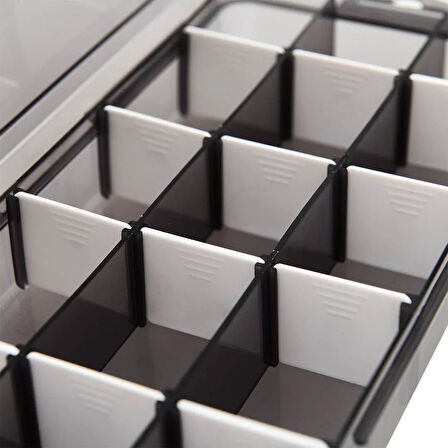 15 Bölmeli Takı Organizeri - Siyah