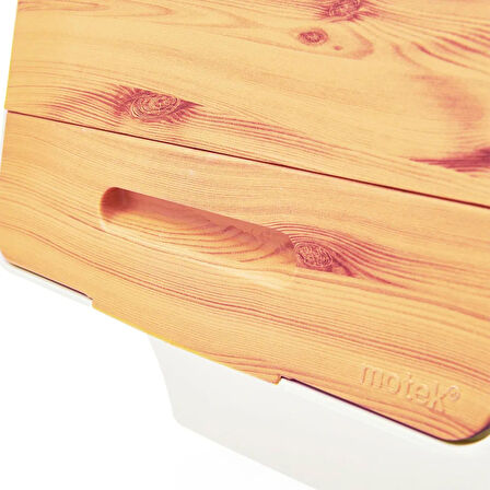 Bambu Görünümlü Tekli Organizer - 33 lt