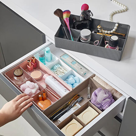 Lova 4 Bölmeli Organizer Kutu - Asorti