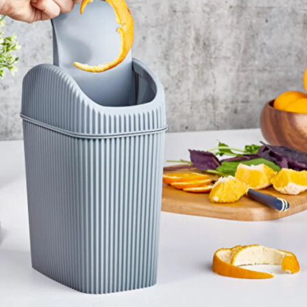 Deco Mini Çöp Kovası - 2,5 lt - Asorti