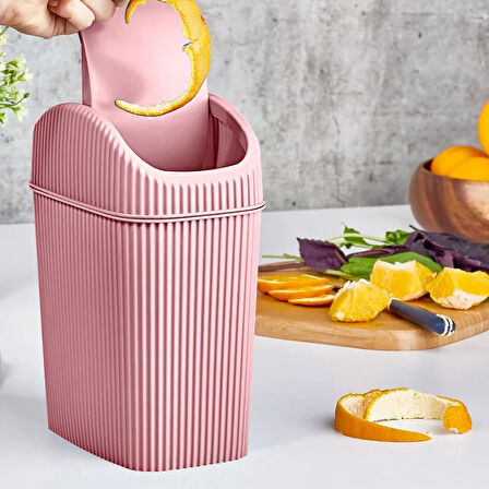 Deco Mini Çöp Kovası - 2,5 lt - Asorti