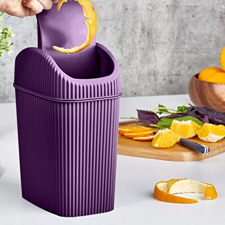 Deco Mini Çöp Kovası - 2,5 lt - Asorti