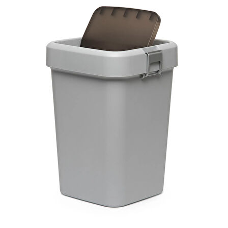 Comfort Dust Bin Gri Mutfak Çöp Kovası - 18 lt