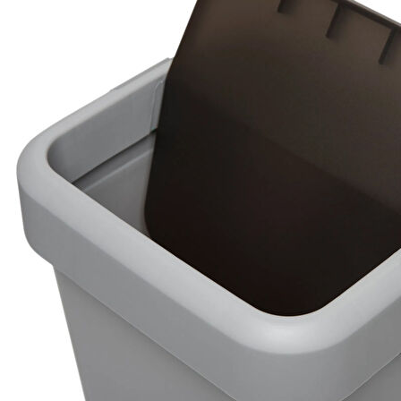 Comfort Dust Bin Gri Mutfak Çöp Kovası - 18 lt