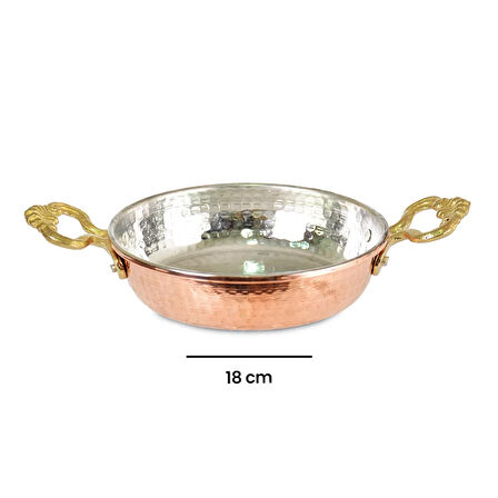 Bakır Sahan - 18 cm