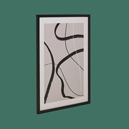 Deco Elegant Curves Tablo - 50x70 cm