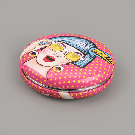 Pop Art Ayna - Asorti - 6.5 cm
