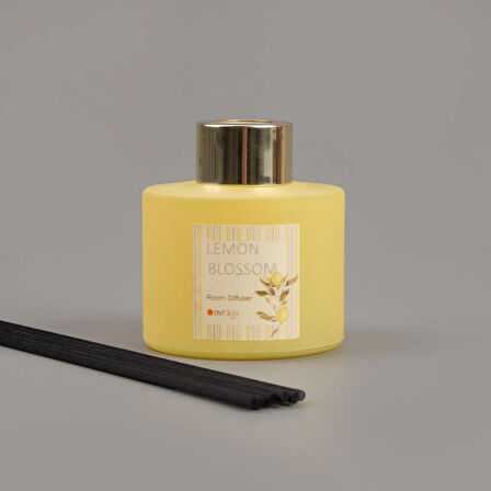 Deco Lime Cello Çubuklu Oda Kokusu - Sarı - 100 ml