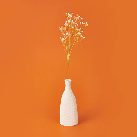 Cipso Yapay Çiçek - Beyaz - 63 cm