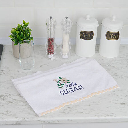 Soft Sugar Mutfak Havlusu - Ekru - 40x66 cm