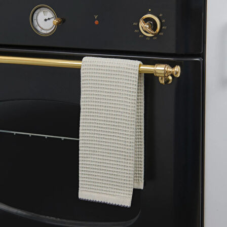 Soft Waffle Mutfak Havlusu - Mavi - 30x50 cm