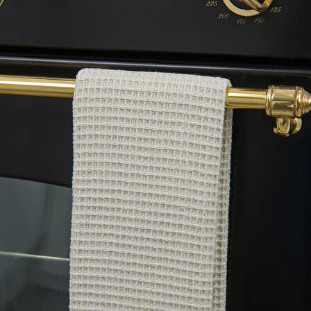 Soft Waffle Mutfak Havlusu - Mavi - 30x50 cm