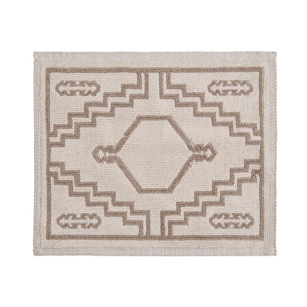 Soft Klas 2'li Banyo Paspası - Ekru / Bej - 60x100 cm + 50x60 cm