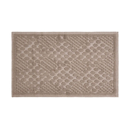 Soft Kağan 2'li Banyo Paspası - Bej - 60x100 cm + 50x60 cm