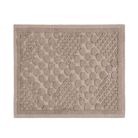 Soft Kağan 2'li Banyo Paspası - Bej - 60x100 cm + 50x60 cm