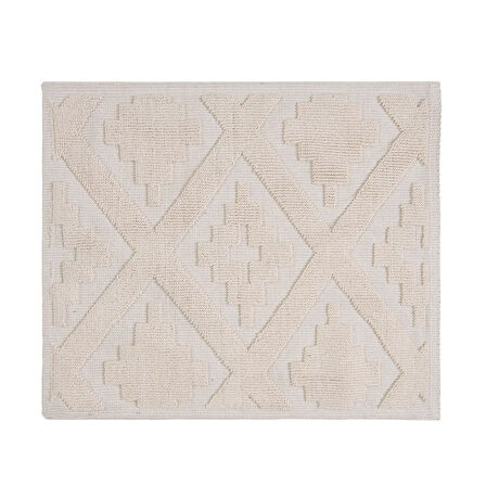 Soft Nil 2'li Banyo Paspası - Ekru - 60x100 cm + 50x60 cm