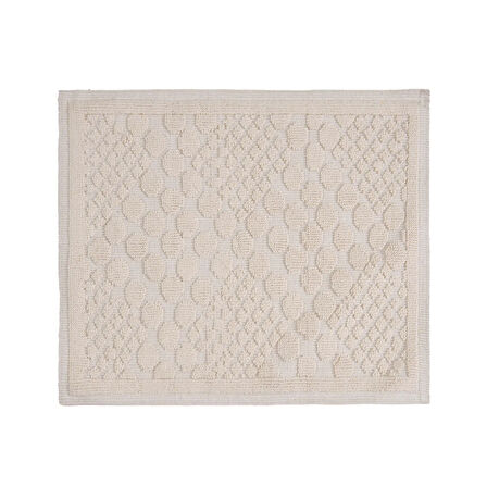Soft Kağan 2'li Banyo Paspası - Ekru - 60x100 cm + 50x60 cm