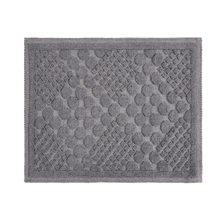 Soft Kağan 2'li Banyo Paspası - Gri - 60x100 cm + 50x60 cm
