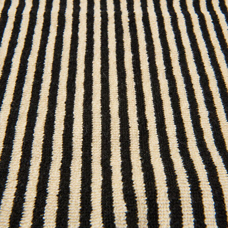 Soft Helga El Havlusu - Ekru / Siyah - 30x50 cm