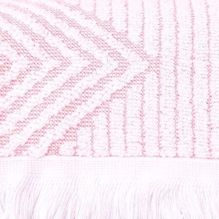 Soft Leaves El Havlusu - Pembe - 30x50 cm