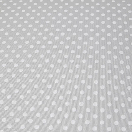 Home Puantiye Detaylı Mini Boy Hurç - Gri - 30x22x18 cm