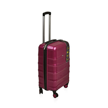 PP Orta Boy Valiz - Mürdüm - 68x37x27 cm