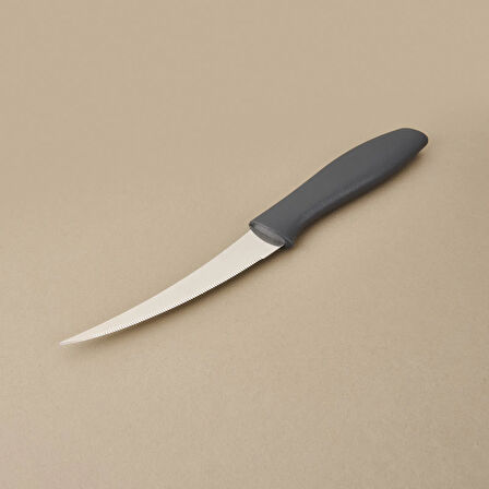Kitchen 2'li Meyve Sebze Bıçağı - Siyah - 20 cm
