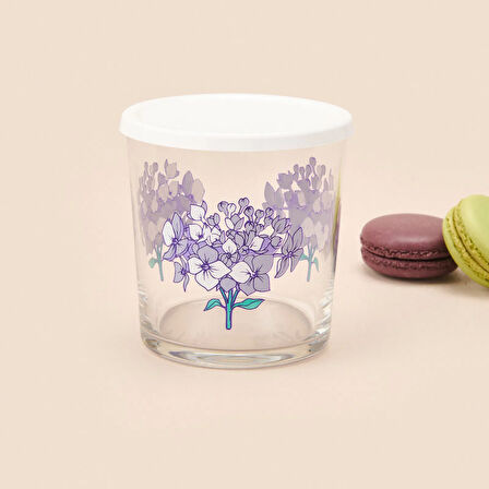 Bistro Saklama Kabı - Renkli - 380 ml