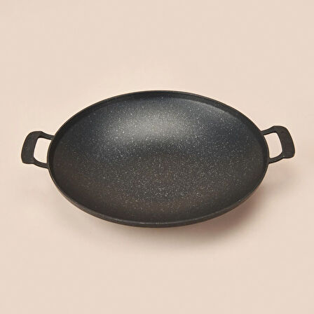 Violet Döküm Sac Tava - Siyah - 34 cm