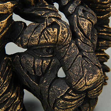 Deco Leone Dekor - Gold / Siyah - 14,5 cm