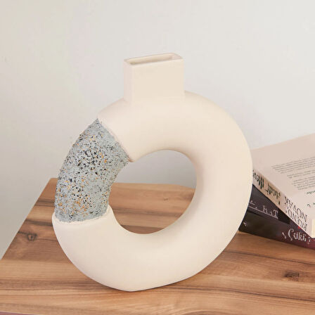 Deco Velmora Dekor - Krem - 30 cm