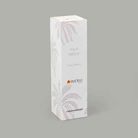Deco Palm Breeze Olive Flowers Çubuklu Oda Kokusu - Şeffaf - 200 ml