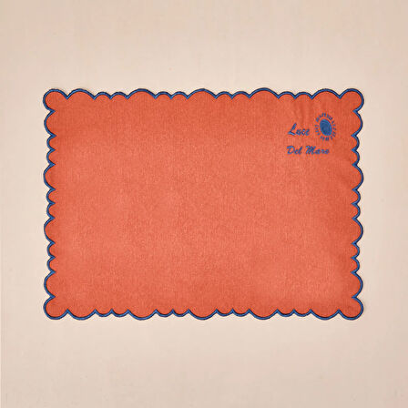 Soft Sun Maddness Amerikan Servis - Kiremit - 30x50 cm