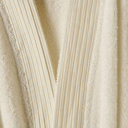 Soft Premium Unisex Bornoz - Beyaz - L / XL